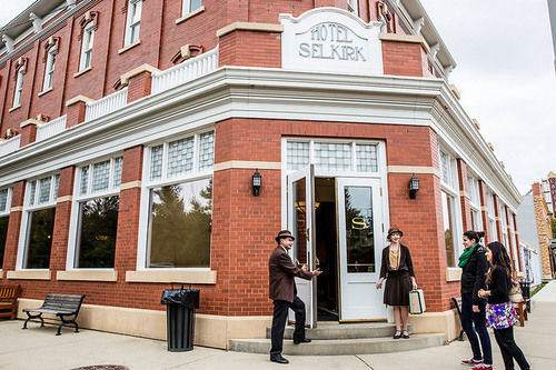 Hôtel Selkirk à Edmonton Extérieur photo
